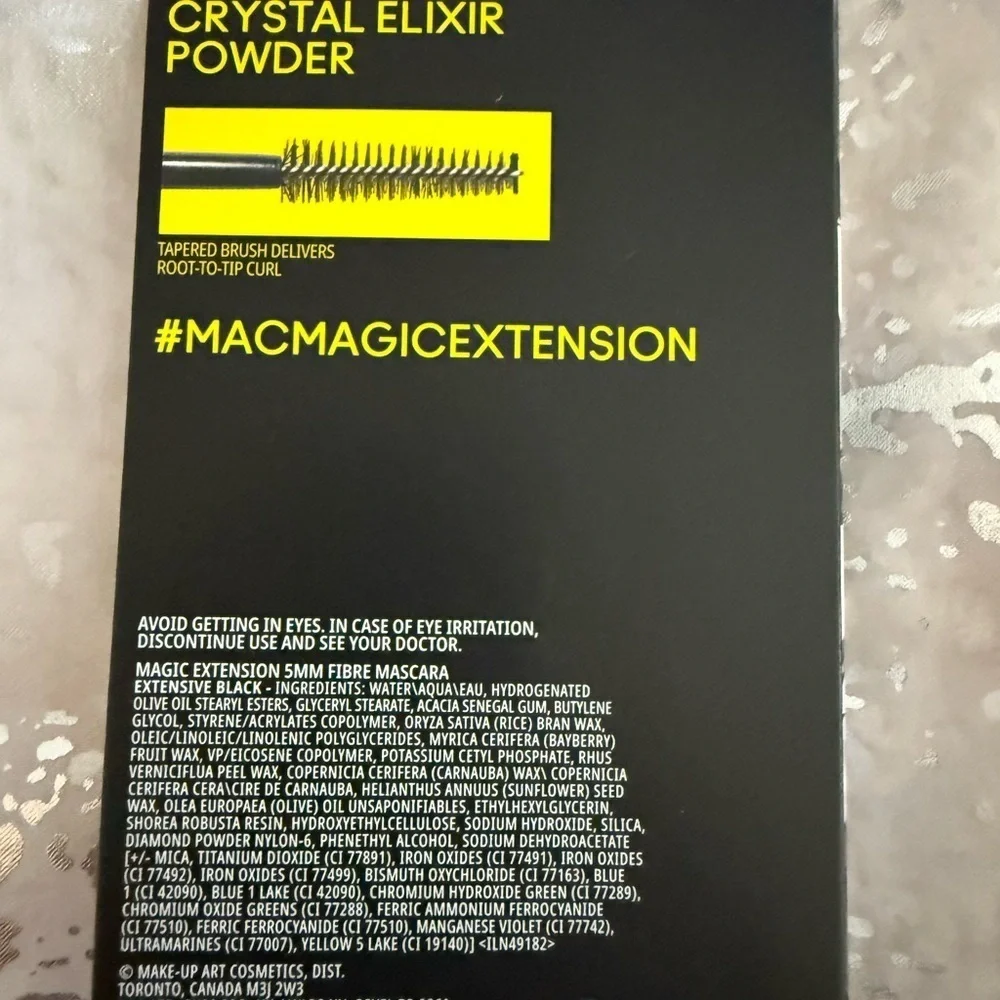 MAC Magic Extension Mascara with Bag New
